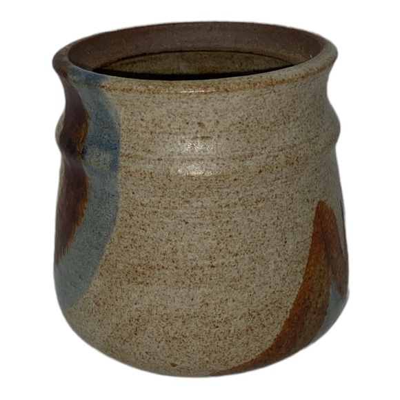 Signed Hand Thrown Handmade Honey Pot. - Picture 2 of 5